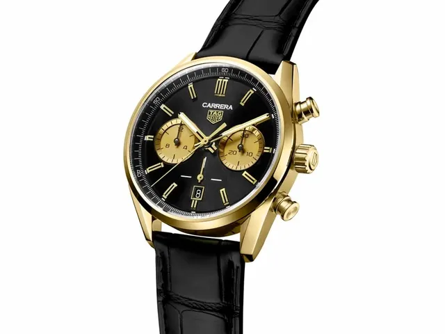 TAG Heuer: Carrera Chronograph in Schwarz und Gold