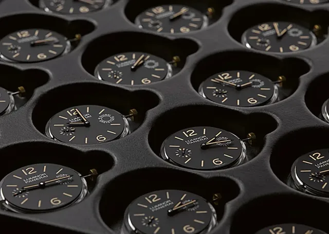 Panerai: Zifferblatt