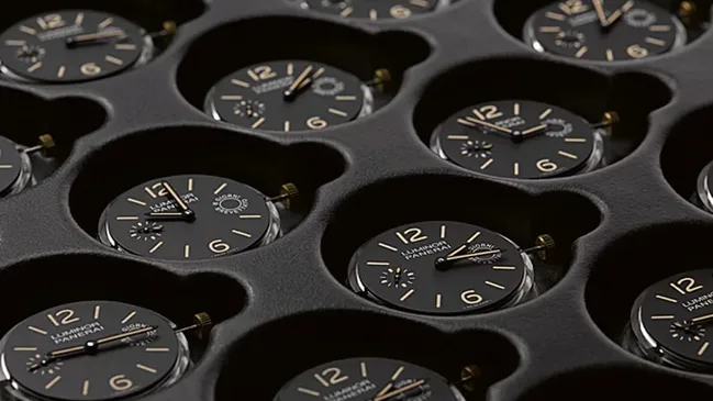 Panerai: Zifferblatt