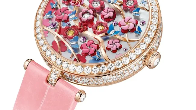 Van Cleef & Arpels: Lady Arpels Heures Florales Cerisier