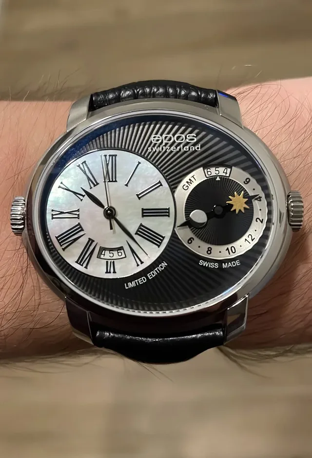 Wristshot der Epos 3400 LE