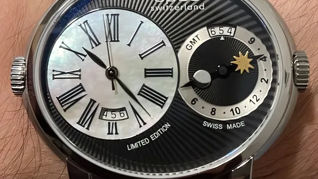 Wristshot der Epos 3400 LE