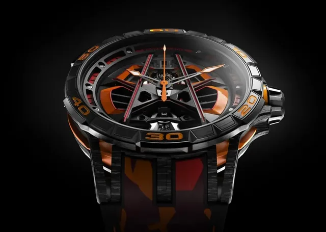 Roger Dubuis: Excalibur Spider Huracán Sterrato Monobalancier
