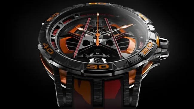 Roger Dubuis: Excalibur Spider Huracán Sterrato Monobalancier