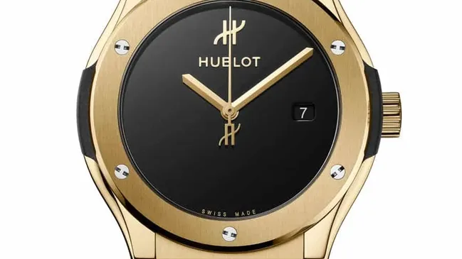 Hublot: Classic Fusion Original 42 mm in Gelbgold