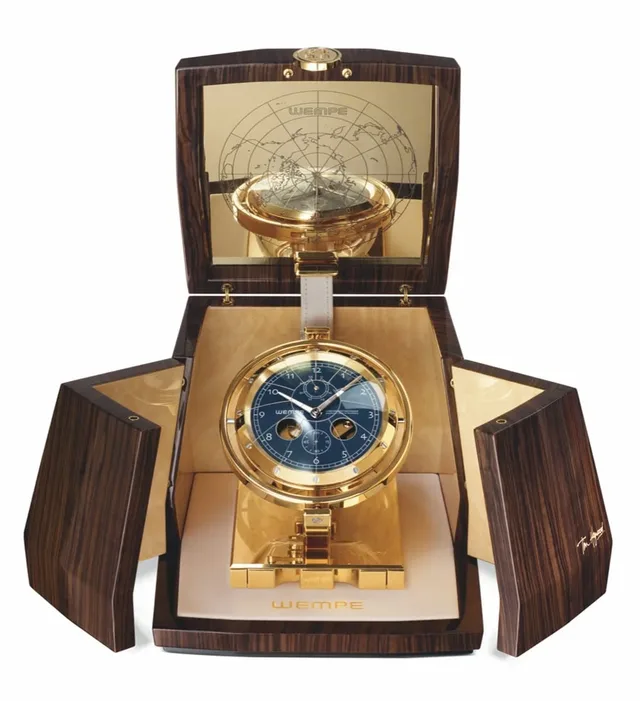 Wempe Chronometerwerke: Marine Chronometer Cube by Tim Heywood