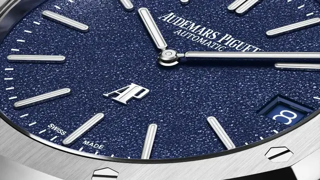 Audemars Piguet: Das Zifferblatt der Royal Oak Jumbo Extraflach 39 mm