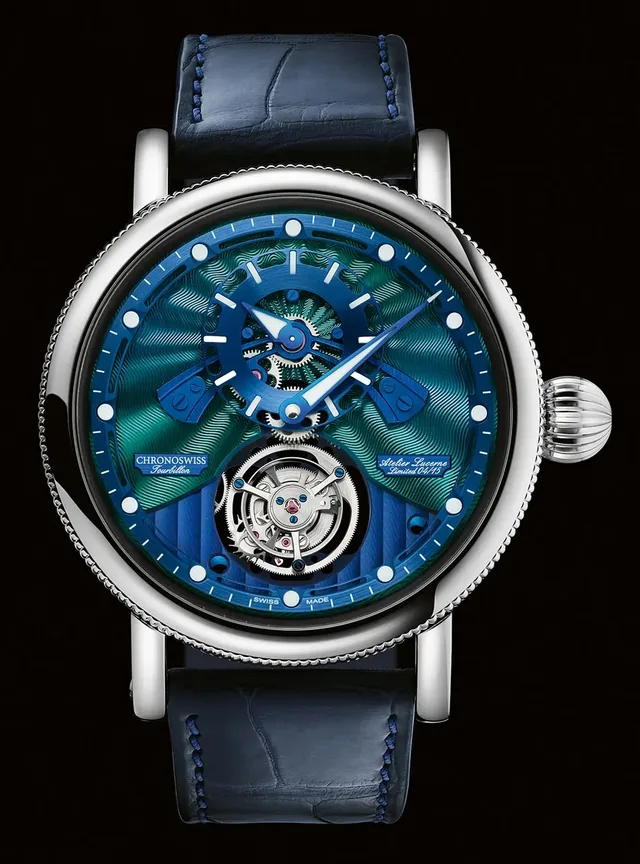 Chronoswiss: Open Gear Flying Tourbillon Paraiba