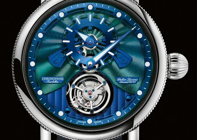 Chronoswiss: Open Gear Flying Tourbillon Paraiba