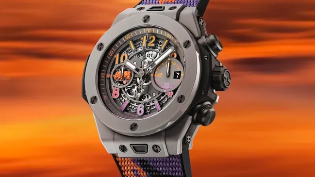 Hublot Big Bang Unico SORAI, Farben Sonnenuntergang, Limited Edition Uhr für einen guten Zweck