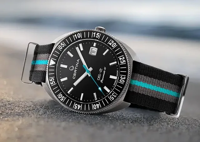 Certina: DS-2 Turning Bezel Sea Turtle Conservancy