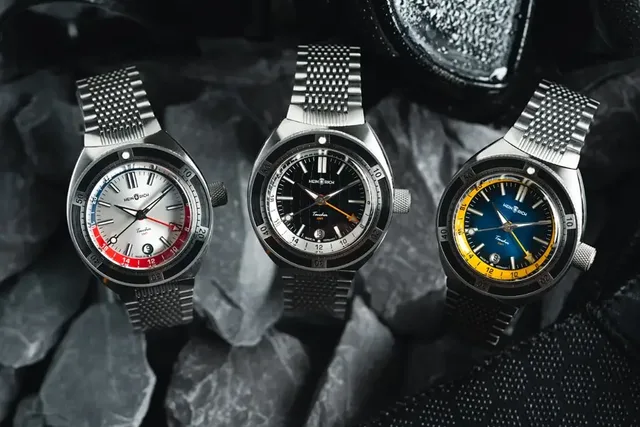 Heinrich watches: Taucher 2 GMT