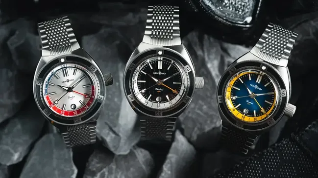 Heinrich watches: Taucher 2 GMT