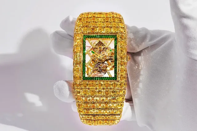 Teure Uhr, Jacob & Co. Billionaire Timeless Treasure, Gelbe Diamanten