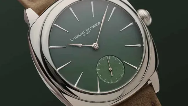 Laurent Ferrier: Square Micro-Rotor Evergreen