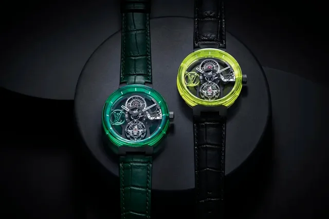 Tambour Moon Flying Tourbillon Poinçon de Genève, Louis Vuitton, Uhr