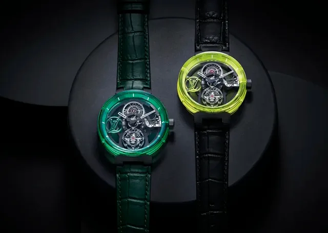 Tambour Moon Flying Tourbillon Poinçon de Genève, Louis Vuitton, Uhr