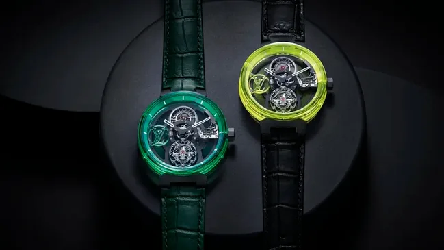 Tambour Moon Flying Tourbillon Poinçon de Genève, Louis Vuitton, Uhr