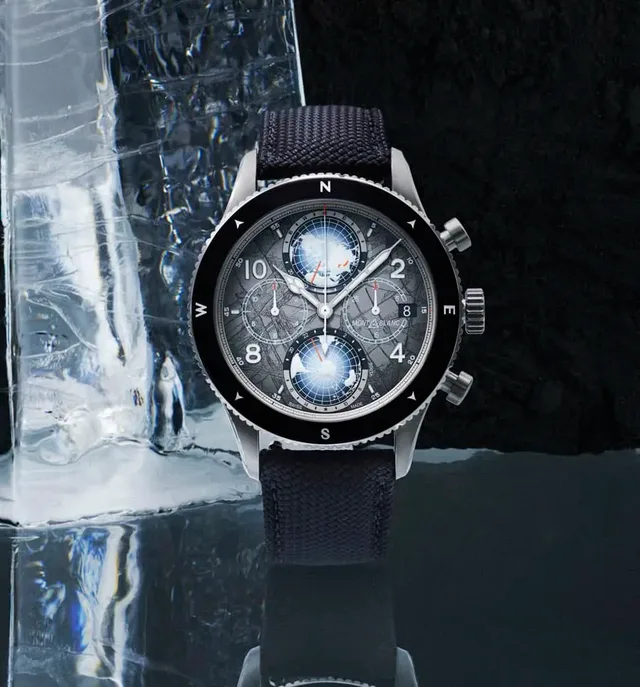 Montblanc: 1858 Geosphere Chronograph 0 Oxygen The 8000 Limited Edition 290