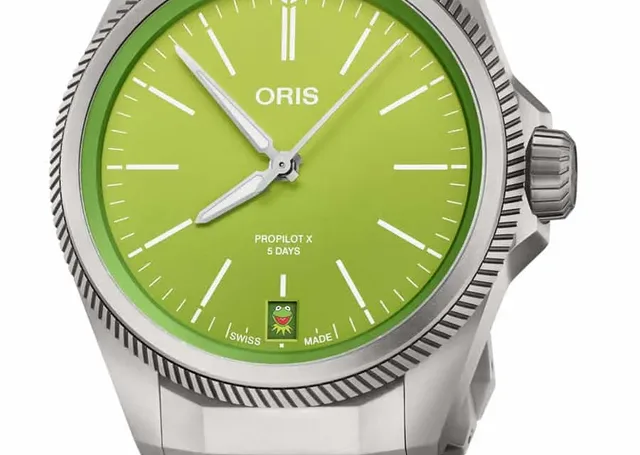 Oris ProPilot X Kermit Edition