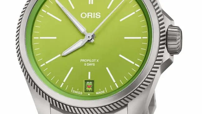 Oris ProPilot X Kermit Edition