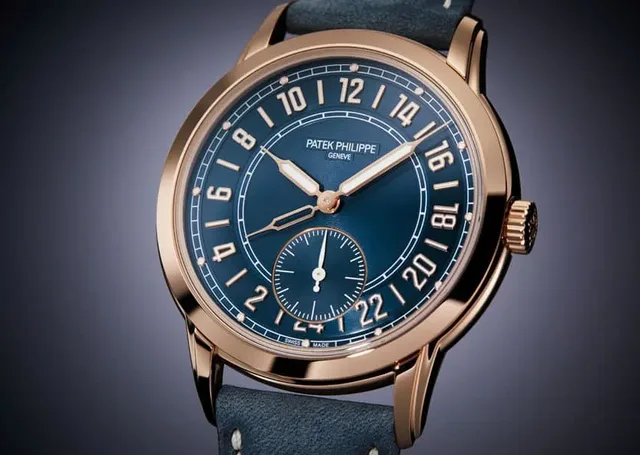 Patek Philippe: Calatrava 24 Stunden Travel Time Referenz 5224R-001