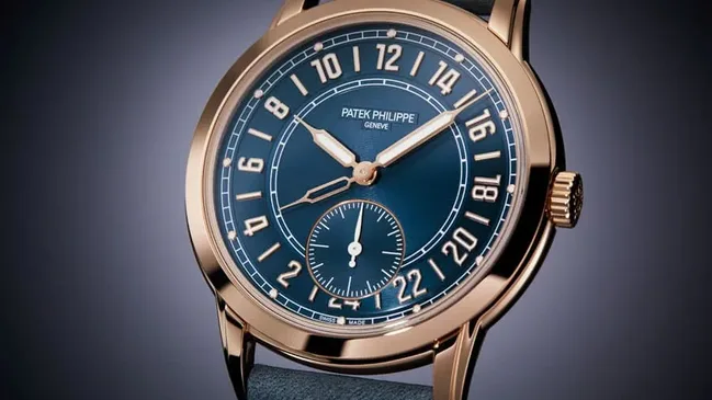 Patek Philippe: Calatrava 24 Stunden Travel Time Referenz 5224R-001