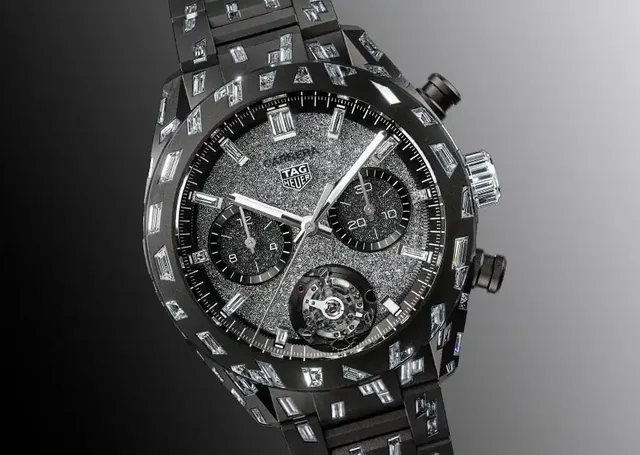 TAG Heuer Carrera Plasma, Uhr mit Labor-Diamanten