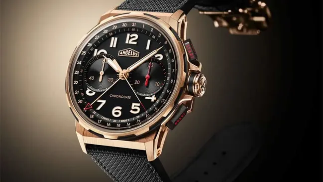 Angelus: Chronodate Red Gold