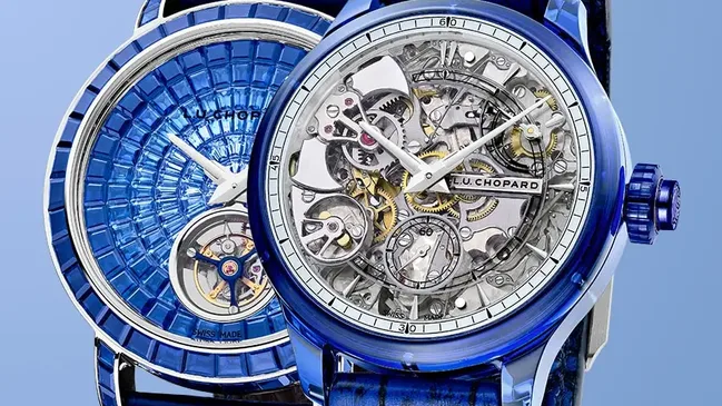 Chopard L.U.C Uhren Blau Cannes
