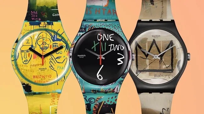 Swatch x Jean-Michel Basquiat Collection