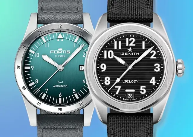 Fliegeruhren, Zenith, IWC