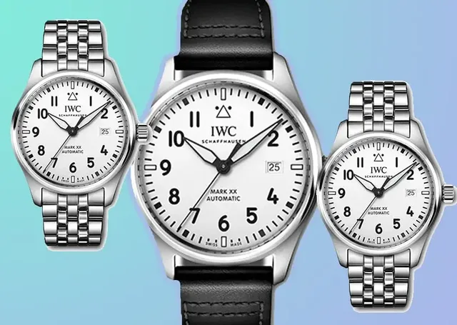 IWC: Mark XX mit argentéfarbenem Zifferblatt