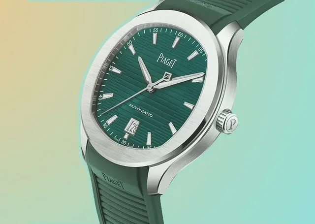 Piaget Polo Field Date Grün