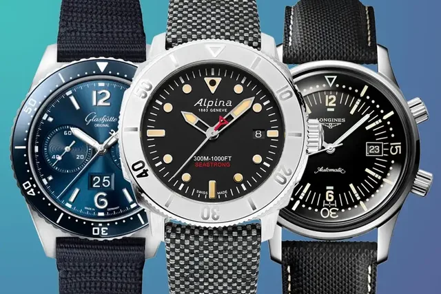 Alpina, Glashütte Original, Longines, Retro Taucheruhren