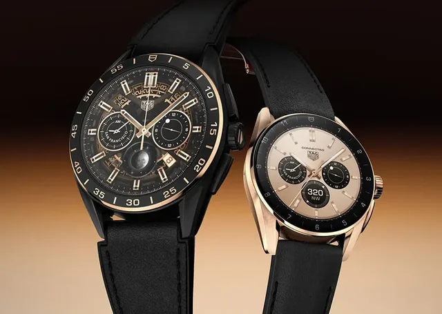 TAG Heuer Connected 45 mm Bright Black Edition und TAG Heuer Connected 42 mm Golden Bright