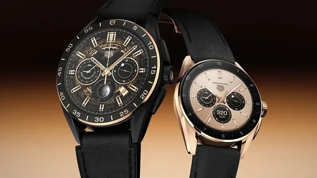TAG Heuer Connected 45 mm Bright Black Edition und TAG Heuer Connected 42 mm Golden Bright