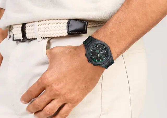 So sieht der sportliche neue Chronograph am Handgelenk aus