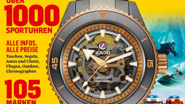 Chronos Sportuhren-Katalog 2023/24: Titel