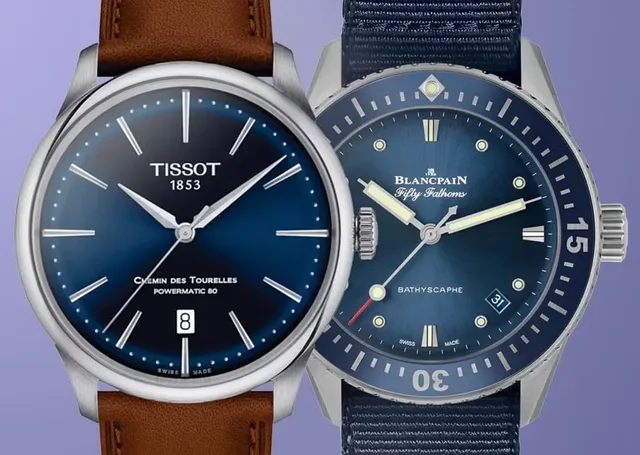 Kleinere Uhren, Uhren unter 39mm, Tissot, Blancpain