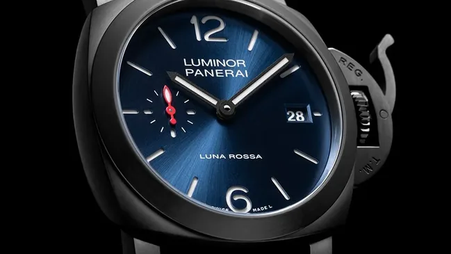 Panerai Luminor Quaranta Steel DLC Luna Rossa