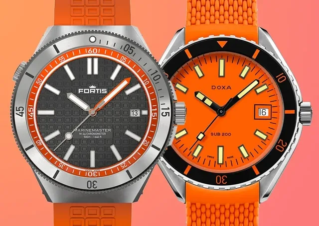 Uhren für Wassersportler, Taucheruhren, Fortis, Doxa