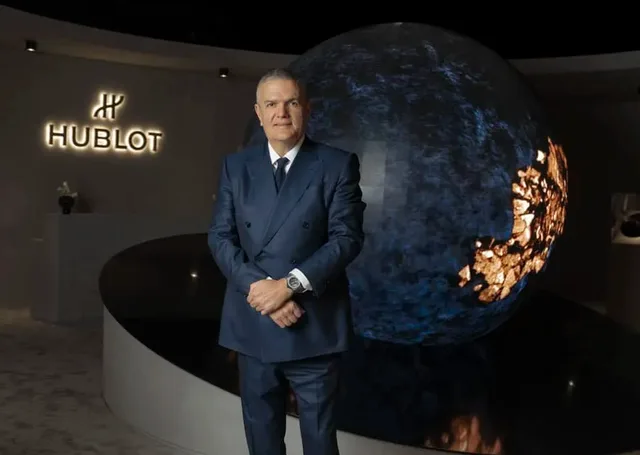Hublot-CEO Ricardo Guadalupe auf der Watches & Wonders 2023