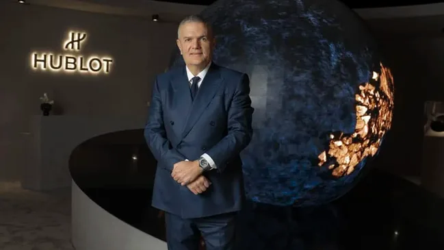 Hublot-CEO Ricardo Guadalupe auf der Watches & Wonders 2023