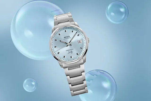 Mido Commander Lady Blue