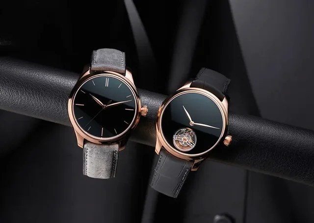 H. Moser & Cie Endeavour Centre Seconds Vantablack und Endeavour Tourbillon Concept Vantablack