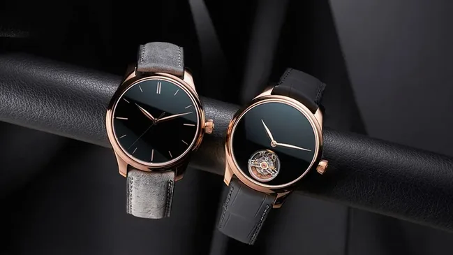 H. Moser & Cie Endeavour Centre Seconds Vantablack und Endeavour Tourbillon Concept Vantablack