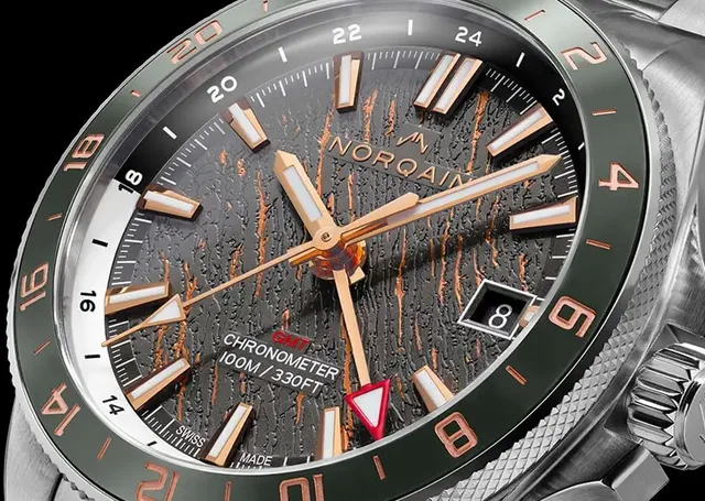 Norqain Adventure Neverest Glacier GMT 41 mm NN1100SC3CG/G113