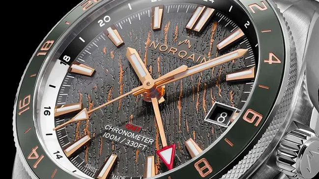 Norqain Adventure Neverest Glacier GMT 41 mm NN1100SC3CG/G113