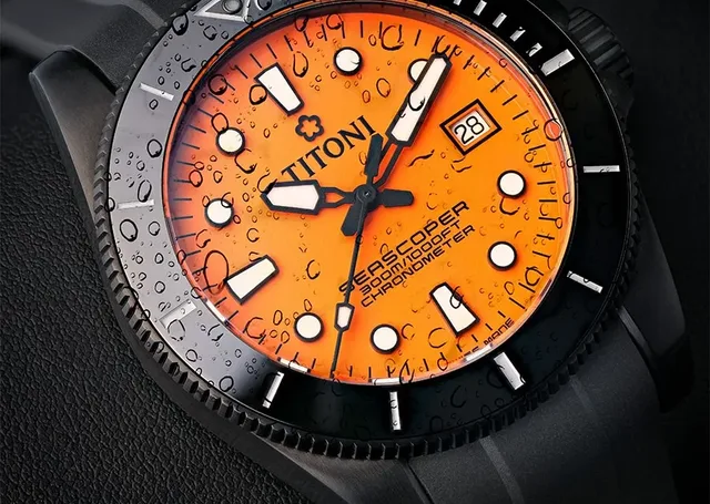 Titoni Seascoper 300 DLC Color Block Edition